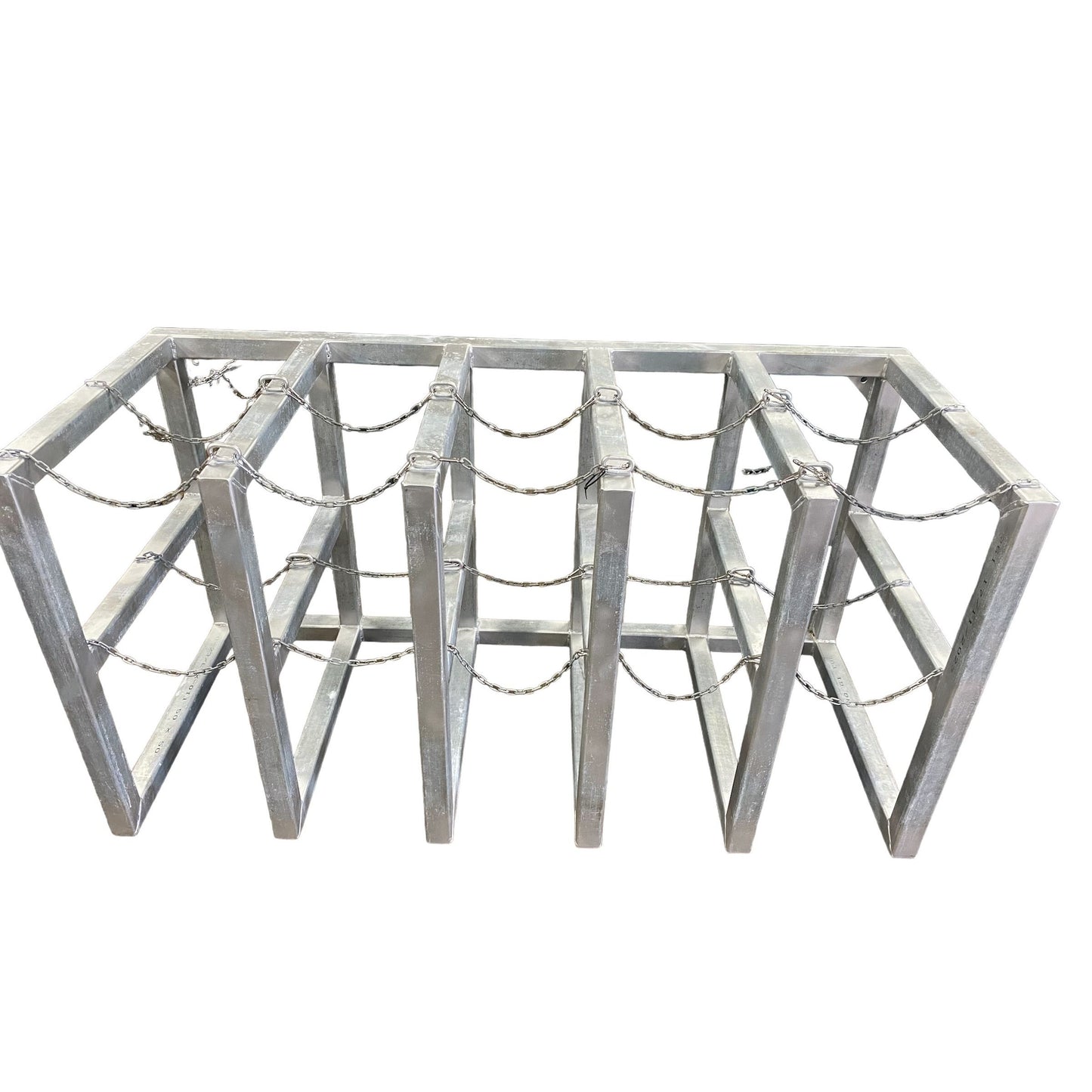 Heavy Duty Gas Cylinder Cage Rack 2x5