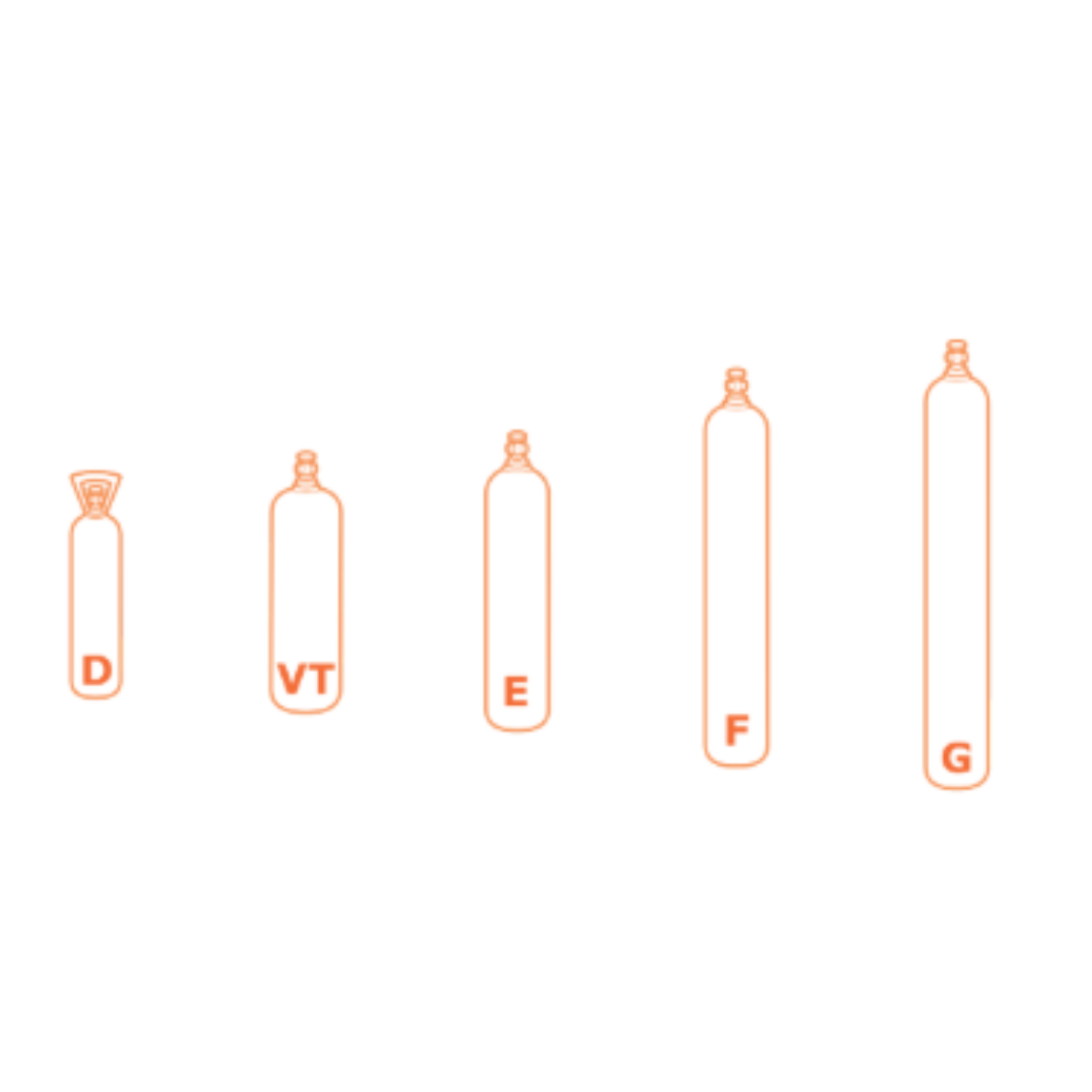 Carbon Dioxide Food Grade VT Size
