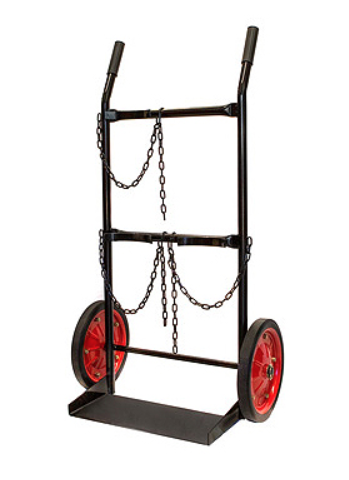 Gas Cylinder Trolley G Size with Puncture Proof Wheels