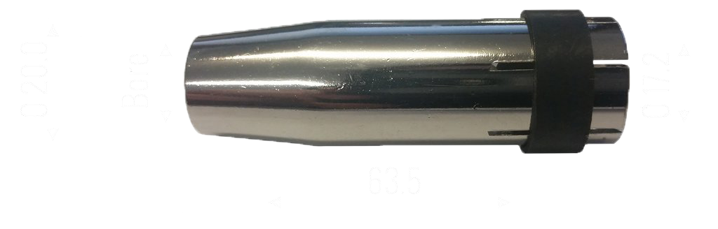 Top Gun Nozzle Conical 24/F/WC/4CE Binzel Style