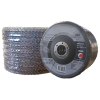 Topgun Zirconia 4" 22mm 60 Grit Flap Disc