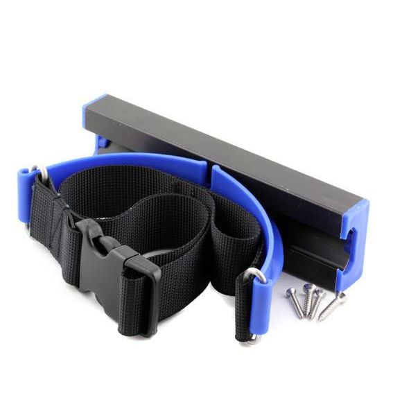 200mm Track + 1 Set Curved Bracket 900mm Strap