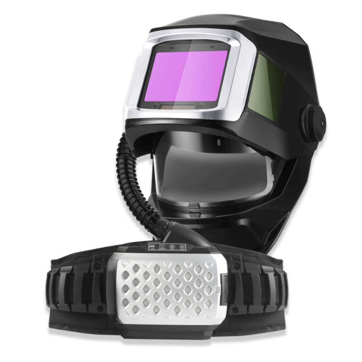 Top Gun Mach One PAPR System - Auto-darkening Respirator Helmet