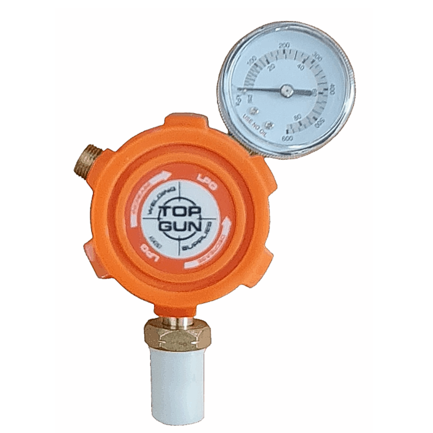 Top Gun LPG Single Gauge Gas Regulator