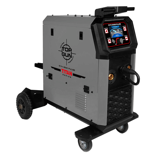 Top Gun TITAN 3500 SYN Synergic Dual Pulse Mig Welder