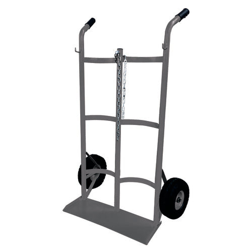 Easyroll 200kg Grey Heavy Duty Double G size Oxy Trolley