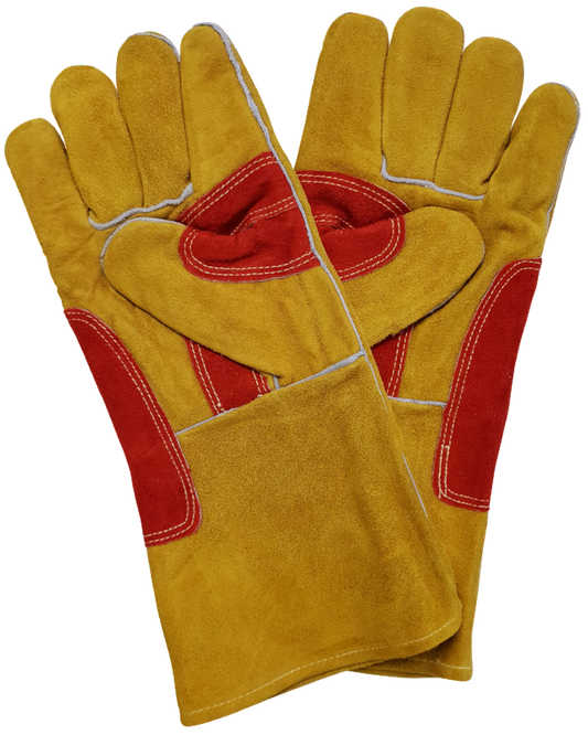 Welding Gloves - TIG Red/Gold