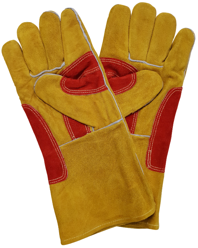 Welding Gloves - TIG Red/Gold