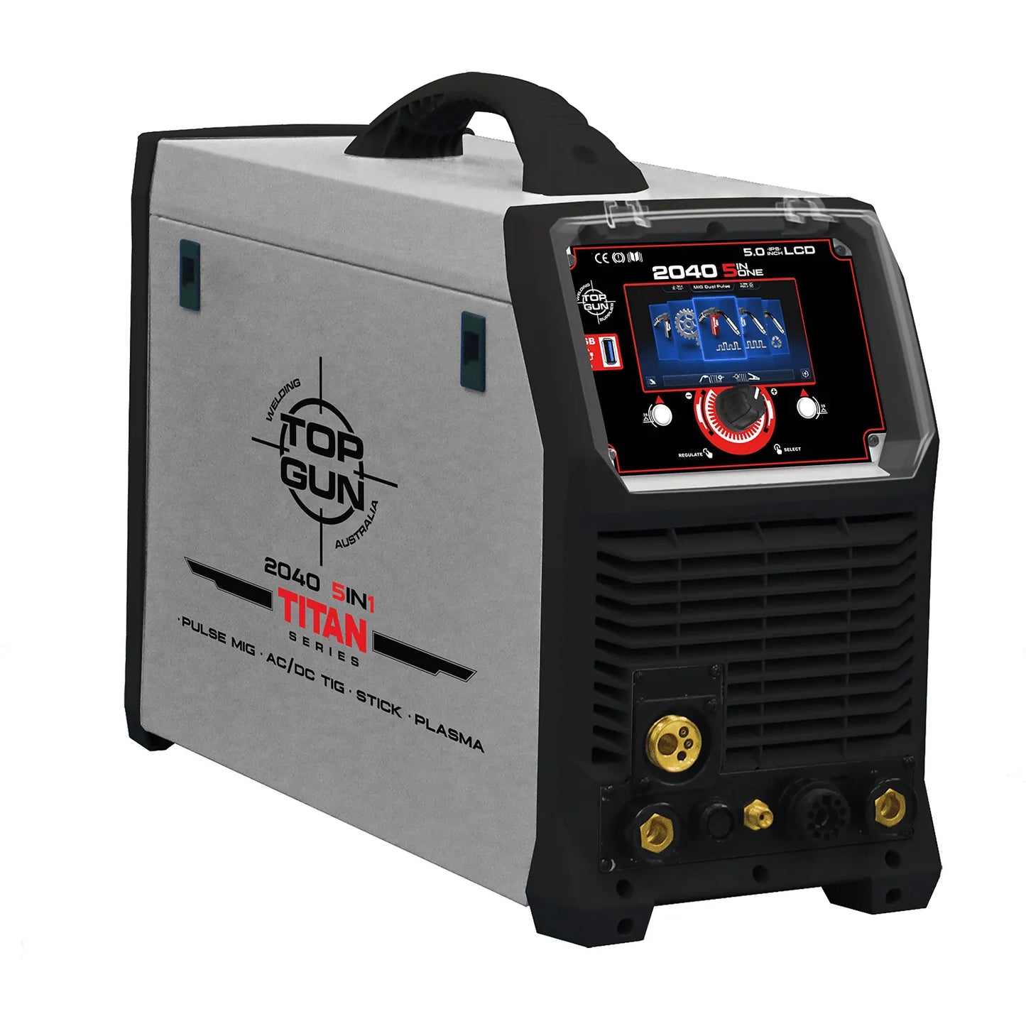 Top Gun TITAN 2040 5-in-1 MIG / PULSE / AC/DC / TIG / STICK / PLASMA Machine
