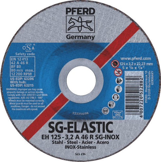 Cut/Disc Notching 5" 3.2mm A46 SG-INOX