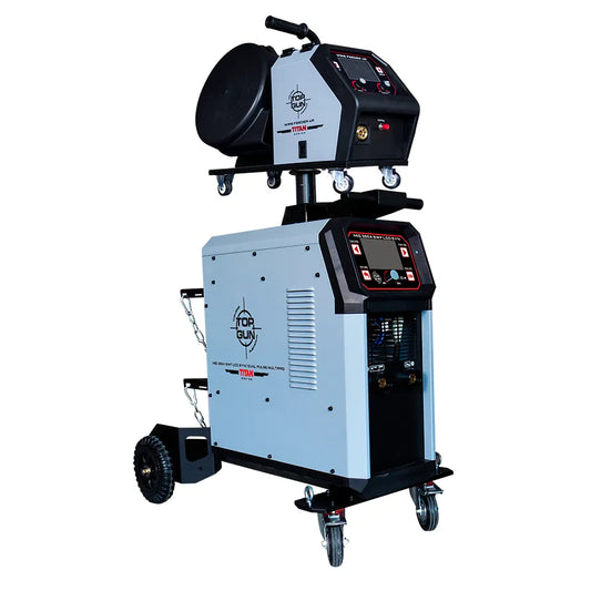 Top Gun TITAN 3500 SYN SWF Synergic Dual Pulse MIG Welder