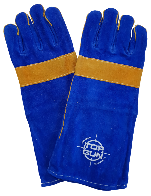 Welding Gloves - TIG Blue/Yellow