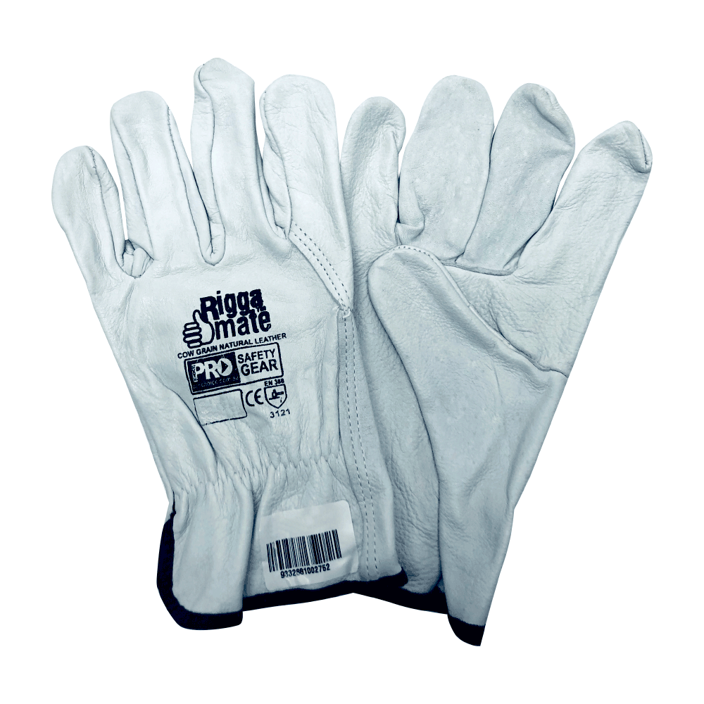 Pro Choice Gloves - Cow Natural Grey Large R/MATE