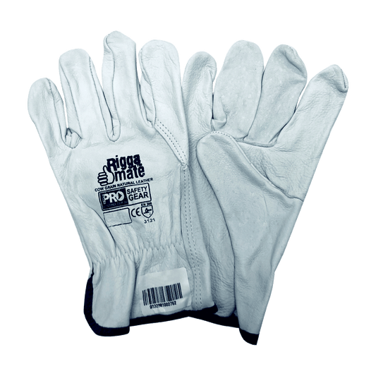 Pro Choice Gloves - Cow Natural Grey Large R/MATE
