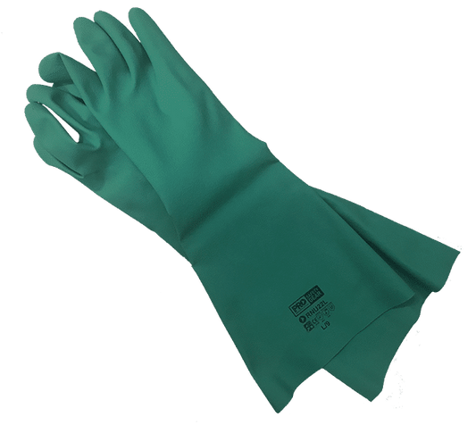Chemical Gloves - 45cm Green