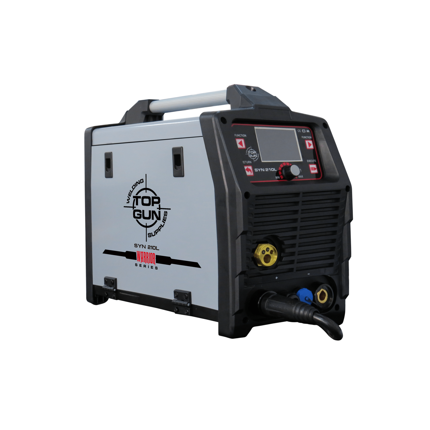 Top Gun Warrior 210L Synergic Mig Welder Bundle