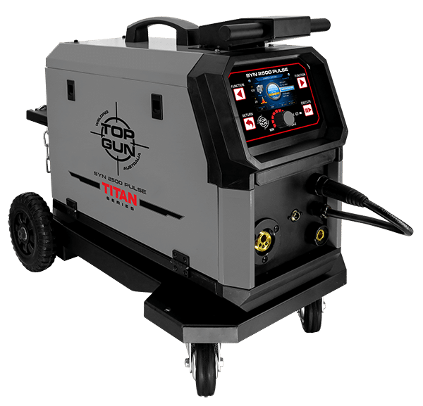 Top Gun TITAN 2500 Synergic Dual Pulse MIG Machine
