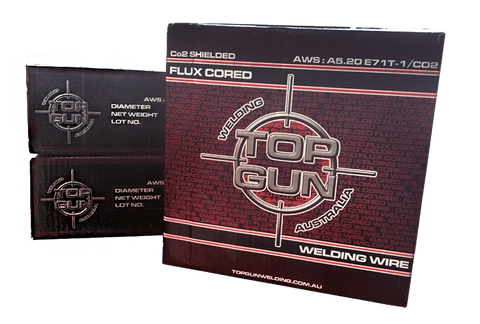 Top Gun - Flux Cored E71T1-C CO2 Shielded Welding Wire 1.6mm 15kg