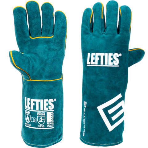 Welding Gloves - Green Lefties