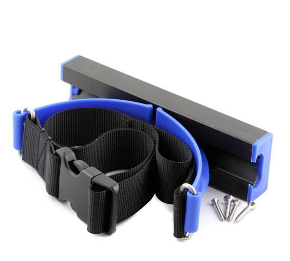 200mm Track + 1 Set Curved Bracket 900mm Strap